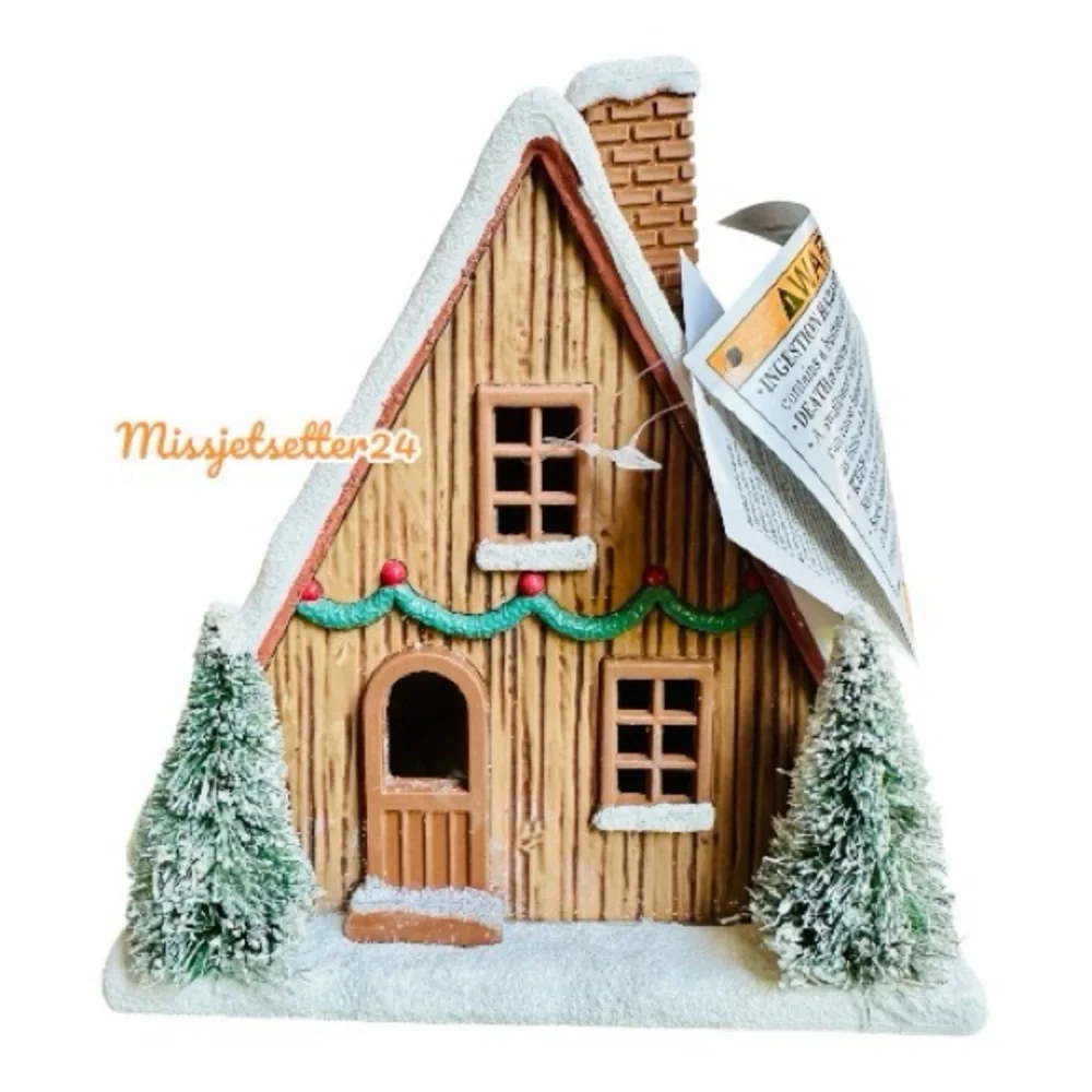 NWT Target Bullseye Playground Set of 2 Light Up Christmas Village 2025